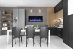 40" Panorama Xtraslim Smart Full View Indoor /Outdoor Electric Fireplace With Black Steel Surround 26 40" Panorama Xtraslim Smart Full View Indoor /Outdoor Electric Fireplace With Black Steel Surround -Dimplex Shop 4 268