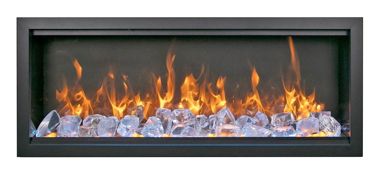 50" Symmetry Xtra Tall Bespoke Smart Indoor / Outdoor Electric Fireplace 4 50" Symmetry Xtra Tall Bespoke Smart Indoor / Outdoor Electric Fireplace - Image 4