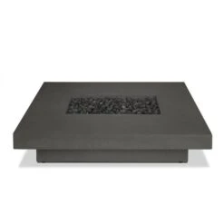 72" San Leandro Low Rectangle Propane Fire Table In Carbon -Dimplex Shop 4 329