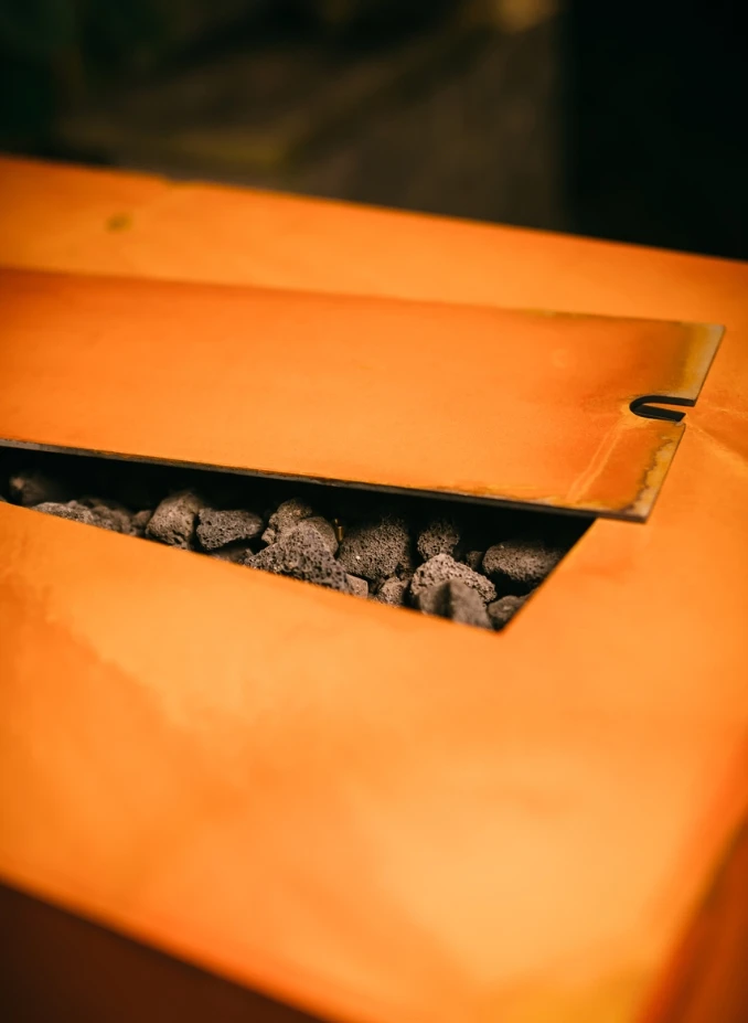 72" Linear Outdoor Custom Iron Fire Pit 13 72" Linear Outdoor Custom Iron Fire Pit - Image 13