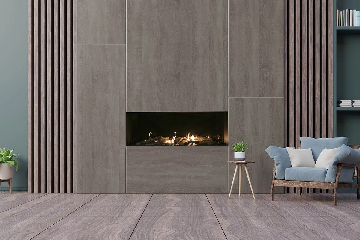 60" Vienna Natural Gas Direct Vent Linear Gas Wall Fireplace 1 60" Vienna Natural Gas Direct Vent Linear Gas Wall Fireplace