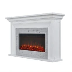 69" Sonia White Landscape Electric Fireplace 13 69" Sonia White Landscape Electric Fireplace -Dimplex Shop 4 350
