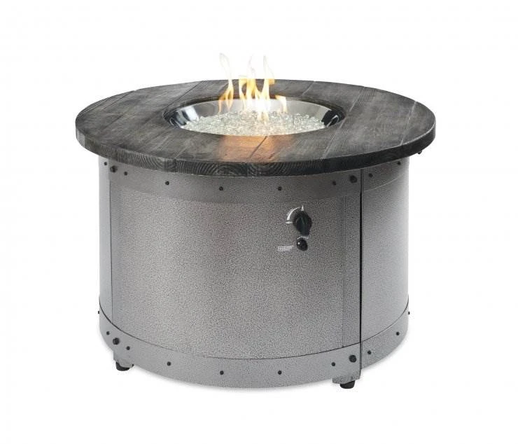 40" Edison Round Gas Fire Pit Table 4 40" Edison Round Gas Fire Pit Table - Image 4