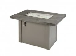 44" Stone Grey Havenwood Rectangular Gas Fire Pit Table With Grey Base 12 44" Stone Grey Havenwood Rectangular Gas Fire Pit Table With Grey Base -Dimplex Shop 4 379