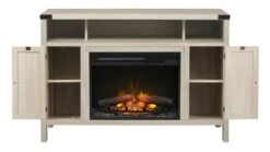 48" Dimplex Sadie Media Console Electric Fireplace With Logs -Dimplex Shop 4 398