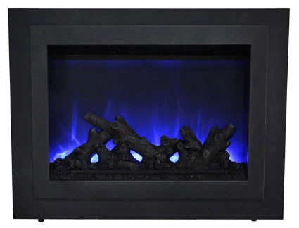 37" Sierra Clearance Electric Fireplace With Dual Steel Surrounding 4 37" Sierra Clearance Electric Fireplace With Dual Steel Surrounding - Image 4