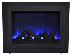 45" Sierra Flame Clearance Electric Fireplace With Dual Steel Surrounding 23 45" Sierra Flame Clearance Electric Fireplace With Dual Steel Surrounding -Dimplex Shop 4. 27