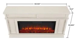 60" Torrey Bone White Electric Fireplace 11 60" Torrey Bone White Electric Fireplace -Dimplex Shop 4020E BNE DIMS
