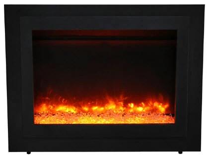 37" Sierra Clearance Electric Fireplace With Dual Steel Surrounding 5 37" Sierra Clearance Electric Fireplace With Dual Steel Surrounding - Image 5