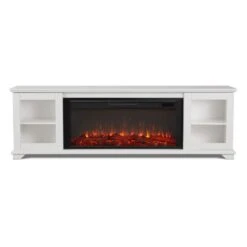 81" Benjamin White TV Stand Electric Fireplace 14 81" Benjamin White TV Stand Electric Fireplace -Dimplex Shop 5 285