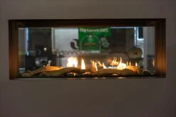 48" Lyon 4 Sided See Through Natural Gas Wall Fireplace -Dimplex Shop 5 304
