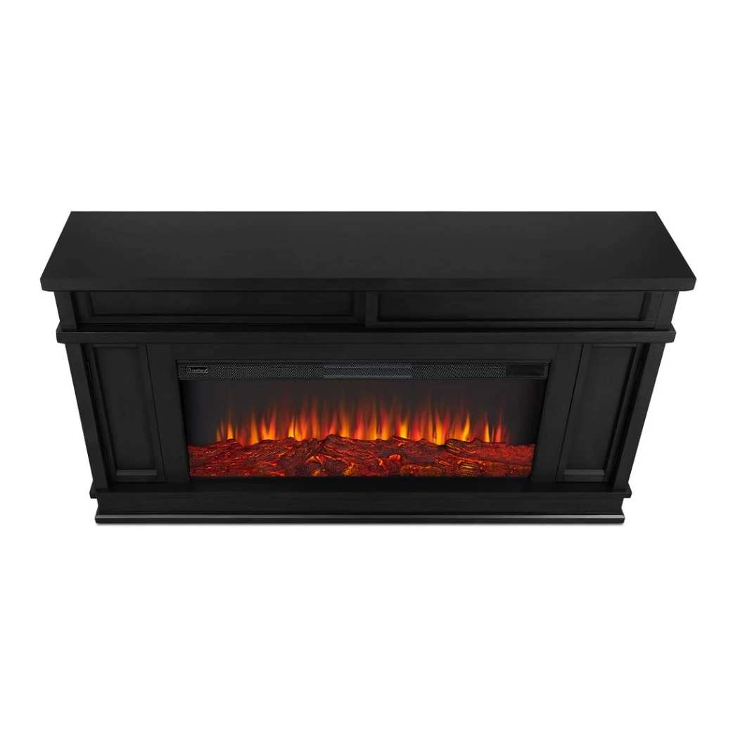 60" Torrey Black Electric Fireplace 5 60" Torrey Black Electric Fireplace - Image 5