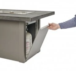 44" Stone Grey Havenwood Rectangular Gas Fire Pit Table With Grey Base 13 44" Stone Grey Havenwood Rectangular Gas Fire Pit Table With Grey Base -Dimplex Shop 5 341