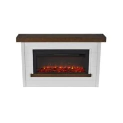 67" Bernice White Electric Fireplace -Dimplex Shop 5 347