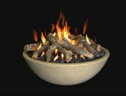 Athena 39" Grand Canyon Natural Gas Fire Bowl With Ring Burner -Dimplex Shop 5 354 1