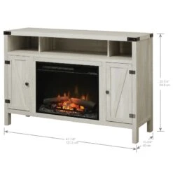 48" Dimplex Sadie Media Console Electric Fireplace With Logs -Dimplex Shop 5 358