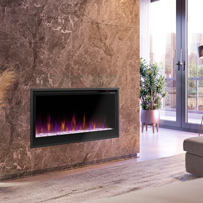 36" Dimplex Multi-Fire Slim Built-in Linear Electric Fireplace 1 36" Dimplex Multi-Fire Slim Built-in Linear Electric Fireplace