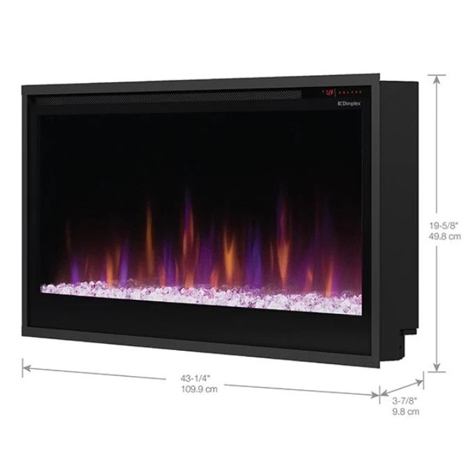 42" Dimplex Multi-Fire Slim Built-in Linear Electric Fireplace 5 42" Dimplex Multi-Fire Slim Built-in Linear Electric Fireplace - Image 5