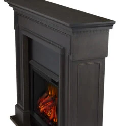 54" Thayer Gray Electric Fireplace (DISCONTINUED) 22 54" Thayer Gray Electric Fireplace (DISCONTINUED) -Dimplex Shop 5010E GRY Corner