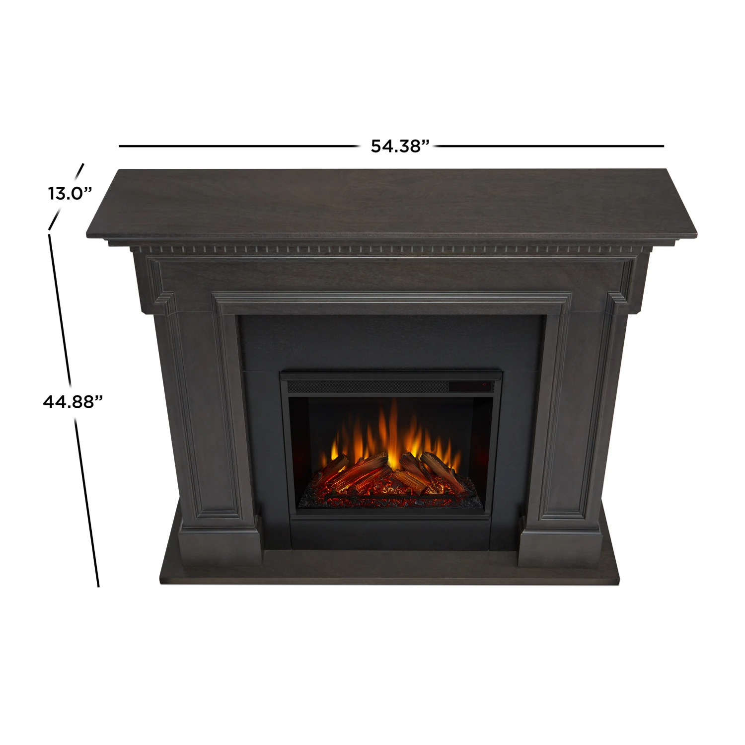 54" Thayer Gray Electric Fireplace (DISCONTINUED) 6 54" Thayer Gray Electric Fireplace (DISCONTINUED) - Image 6