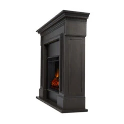 54" Thayer Gray Electric Fireplace (DISCONTINUED) 21 54" Thayer Gray Electric Fireplace (DISCONTINUED) -Dimplex Shop 5010E GRY Side
