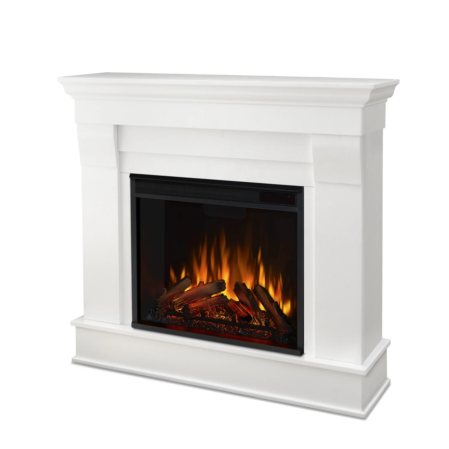 40.94" Chateau White Electric Fireplace 2 40.94" Chateau White Electric Fireplace - Image 2