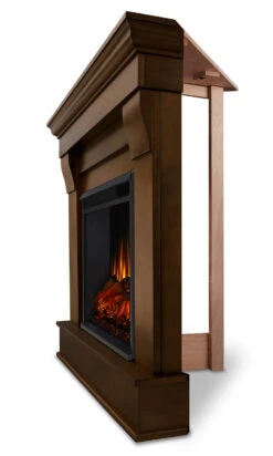 40.94" Chateau Espresso Corner Electric Fireplace 21 40.94" Chateau Espresso Corner Electric Fireplace -Dimplex Shop 5950E E Side