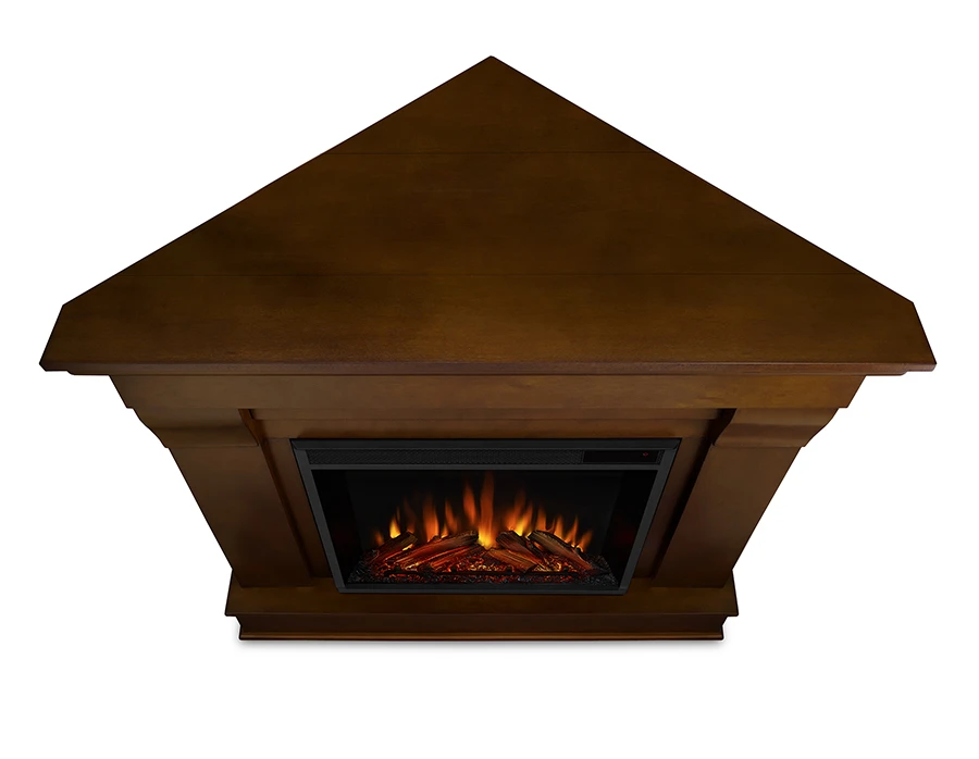 40.94" Chateau Espresso Corner Electric Fireplace 4 40.94" Chateau Espresso Corner Electric Fireplace - Image 4