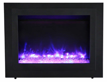 37" Sierra Clearance Electric Fireplace With Dual Steel Surrounding 6 37" Sierra Clearance Electric Fireplace With Dual Steel Surrounding - Image 6