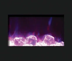 30" Amantii Zero Clearance Electric Fireplace -Dimplex Shop 6 114