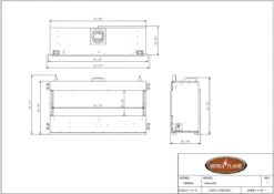 60" Vienna Liquid Propane Direct Vent Linear Fireplace 9 60" Vienna Liquid Propane Direct Vent Linear Fireplace -Dimplex Shop 6 215