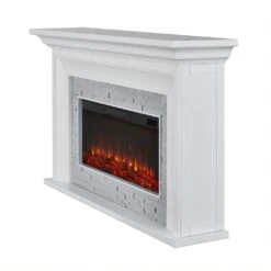 69" Sonia White Landscape Electric Fireplace 15 69" Sonia White Landscape Electric Fireplace -Dimplex Shop 6 222