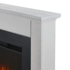 52" Tejon Slim Bone White Electric Fireplace -Dimplex Shop 6 225