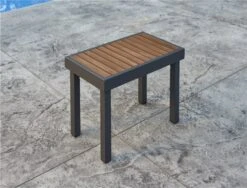 50" Kenwood Rectangular Chat Height Gas Fire Pit Table -Dimplex Shop 6 232