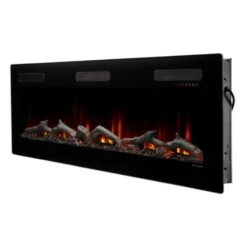 72" Dimplex Sierra Wall/Built-In Linear Electric Fireplace - SIL72 -Dimplex Shop 6 252