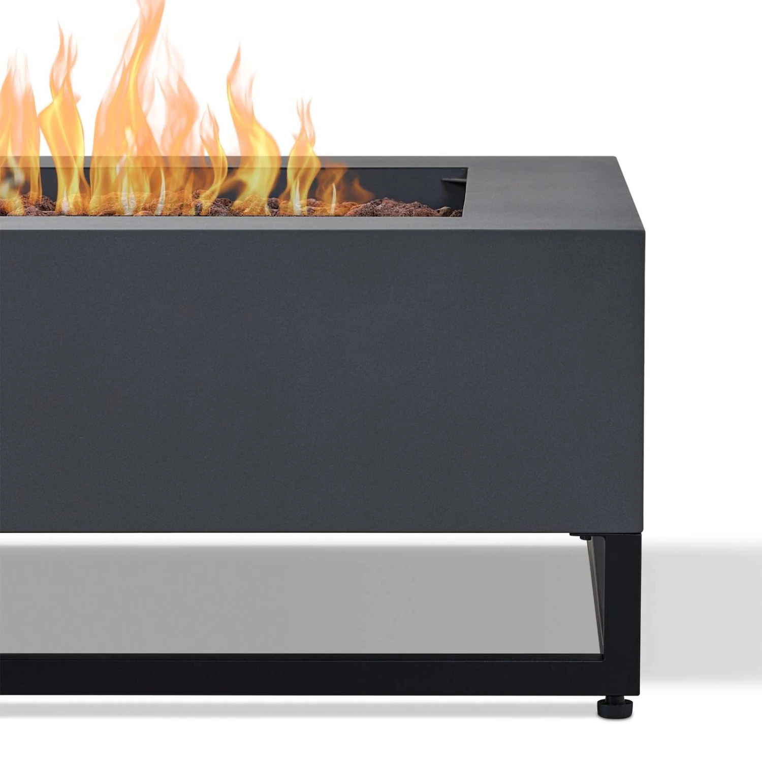 36" Blake Steel Propane Fire Table With Natural Gas Conversion Kit 6 36" Blake Steel Propane Fire Table With Natural Gas Conversion Kit - Image 6