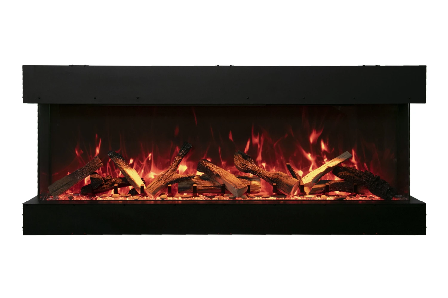 50" Amantii Tru View XL Deep Smart 3 Sided Glass Electric Fireplace 5 50" Amantii Tru View XL Deep Smart 3 Sided Glass Electric Fireplace - Image 5