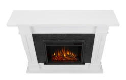 53.5" Kipling White Electric Fireplace -Dimplex Shop 6030E W Top