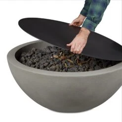 42" Anaheim Natural Gas Fire Bowl In Fog 25 42" Anaheim Natural Gas Fire Bowl In Fog -Dimplex Shop 7 152 1