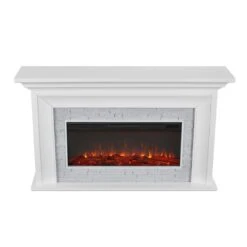 69" Sonia White Landscape Electric Fireplace 16 69" Sonia White Landscape Electric Fireplace -Dimplex Shop 7 170