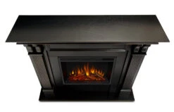 48" Ashley Black Electric Fireplace 22 48" Ashley Black Electric Fireplace -Dimplex Shop 7100E BW Top