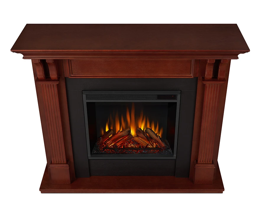 48" Ashley Mahogany Electric Fireplace 4 48" Ashley Mahogany Electric Fireplace - Image 4