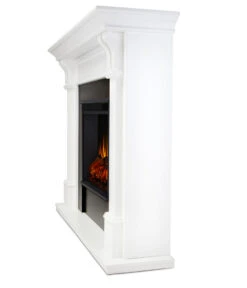 48" Ashley White Electric Fireplace 21 48" Ashley White Electric Fireplace -Dimplex Shop 7100E W Side