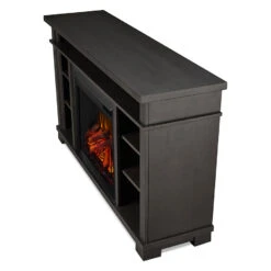 56" Belford Grey Media Electric Fireplace -Dimplex Shop 7330E GRY Corner