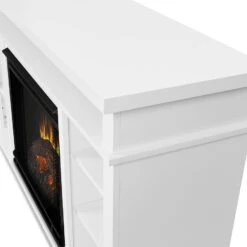 56" Belford White Media Electric Fireplace 23 56" Belford White Media Electric Fireplace -Dimplex Shop 7330E W Corner