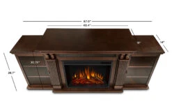67" Calie Dark Espresso Entertainment Center Electric Fireplace 24 67" Calie Dark Espresso Entertainment Center Electric Fireplace -Dimplex Shop 7720E DE DIMS