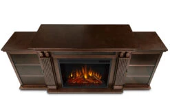 67" Calie Dark Espresso Entertainment Center Electric Fireplace 22 67" Calie Dark Espresso Entertainment Center Electric Fireplace -Dimplex Shop 7720E DE Top