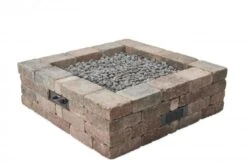 Bronson Block Square DIY Gas Fire Pit Kit 27 Bronson Block Square DIY Gas Fire Pit Kit -Dimplex Shop 8 143