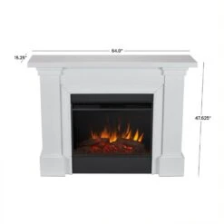 64" Manus White Electric Fireplace 17 64" Manus White Electric Fireplace -Dimplex Shop 8 147