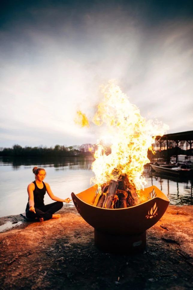 36" Namaste Outdoor Fire Pit 8 36" Namaste Outdoor Fire Pit - Image 8